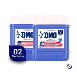 Kit 2und Lava Roupas Líquido Lavanderia Pro Omo 7L cada...